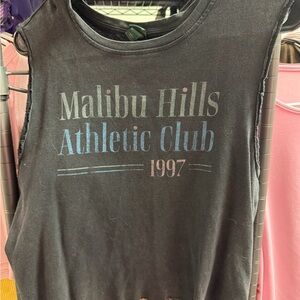 Wild Fable Black Muscle Tee